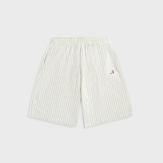 Awake NY Striped Shorts - Ivory | Kith