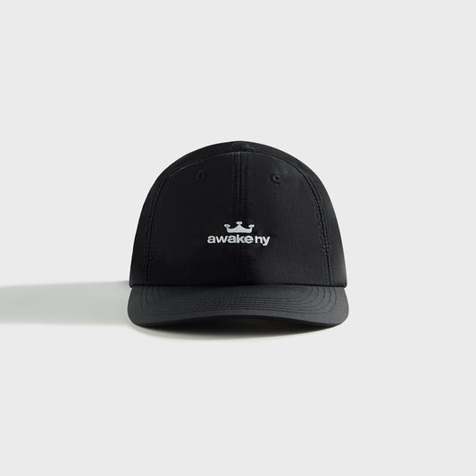 Awake NY Logo Nylon Cap - Black | Kith
