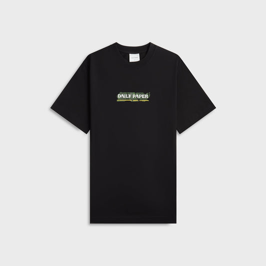 Daily Paper Sticker Tee - Black | Kith