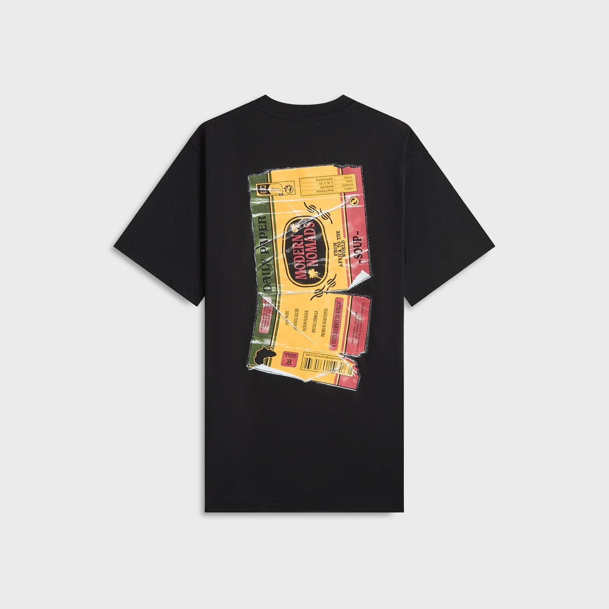 Daily Paper Wrapper Tee - Black | Kith