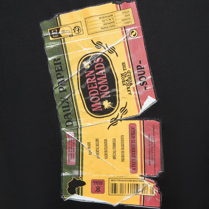 Daily Paper Wrapper Tee - Black | Kith