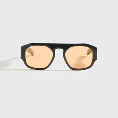 Flatlist Shade 02 - Solid Forrest Dk Green / Solid Orange Lens | Kith