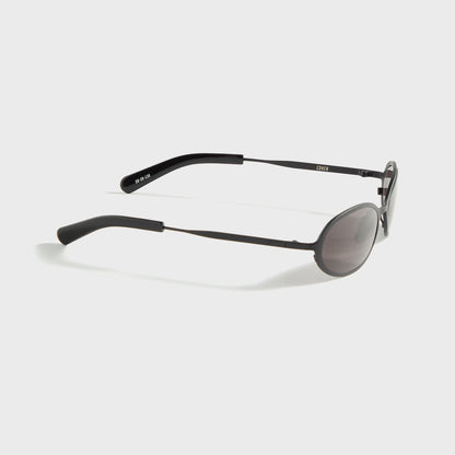 Flatlist Cohen - Matte Black / Solid Black Lens | Kith