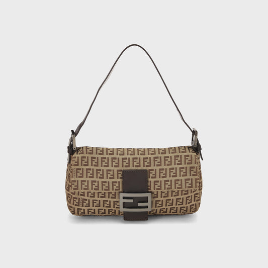 WGACA Fendi Zucchino Baguette - Brown | Kith
