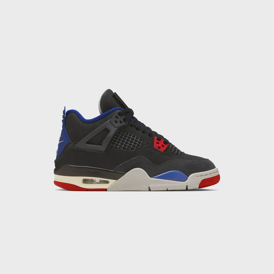 Jordan GS Air Jordan 4 Retro OG - Black / Fire Red / Deep Royal Blue / | Kith