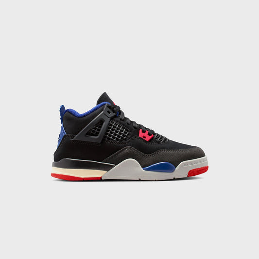 Jordan PS Air Jordan 4 Retro OG Rare Air - Black / Fire Red / Deep Roy | Kith