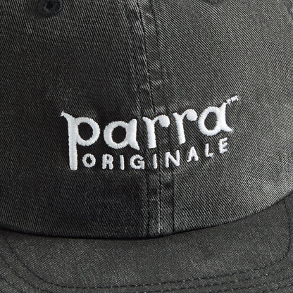 by Parra Originale 6 Panel Cap - Black | Kith