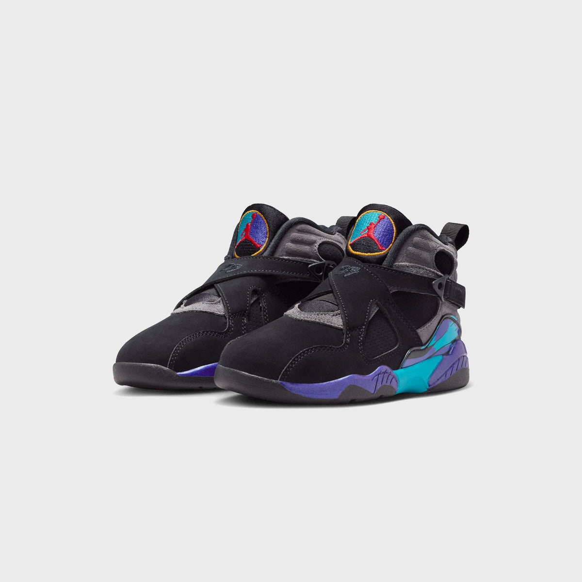 Jordan Air Jordan 8 Retro - Black / Bright Concord / Aqua | Kith