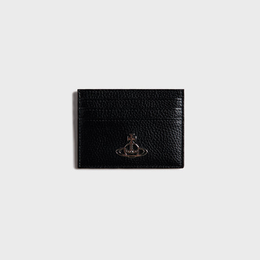 Vivienne Westwood Card Holder Flat - Black | Kith