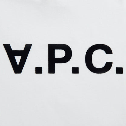 A.P.C. Standard Grand VPC Tee - White / Dark Navy | Kith