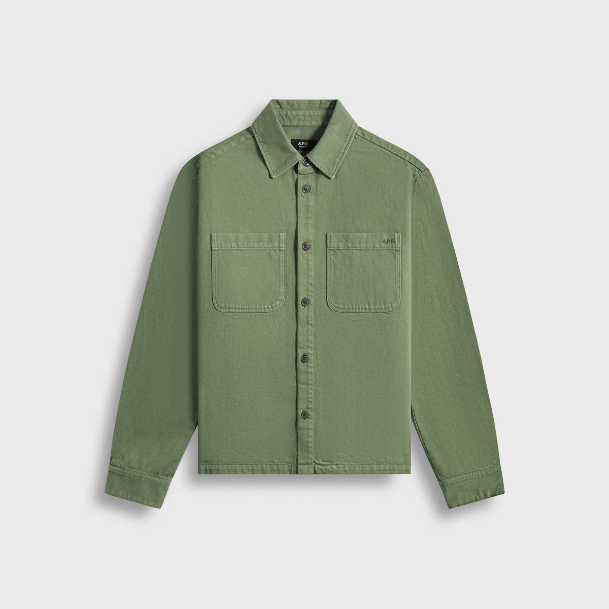 A.P.C. Surchemise Leon - Green | Kith