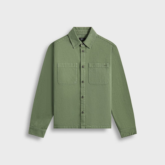 A.P.C. Surchemise Leon - Green | Kith